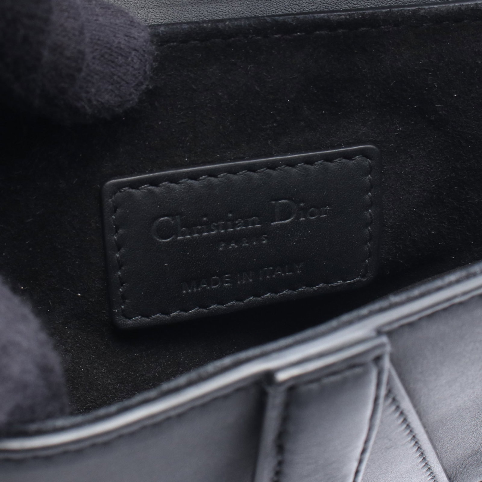 Dior Saddle Mini Handbag Black - 4