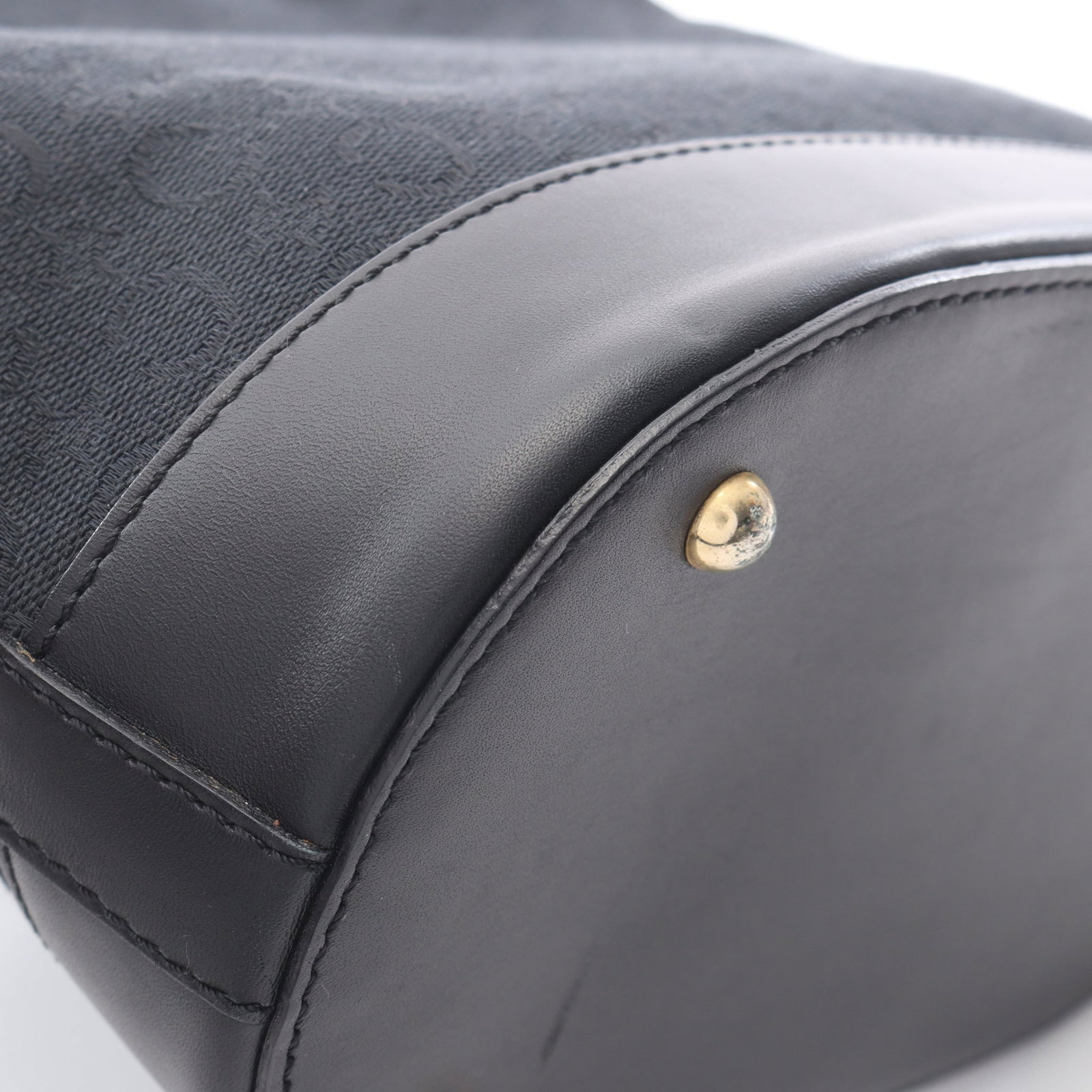 Celine C Macadam Shoulder Black - 9