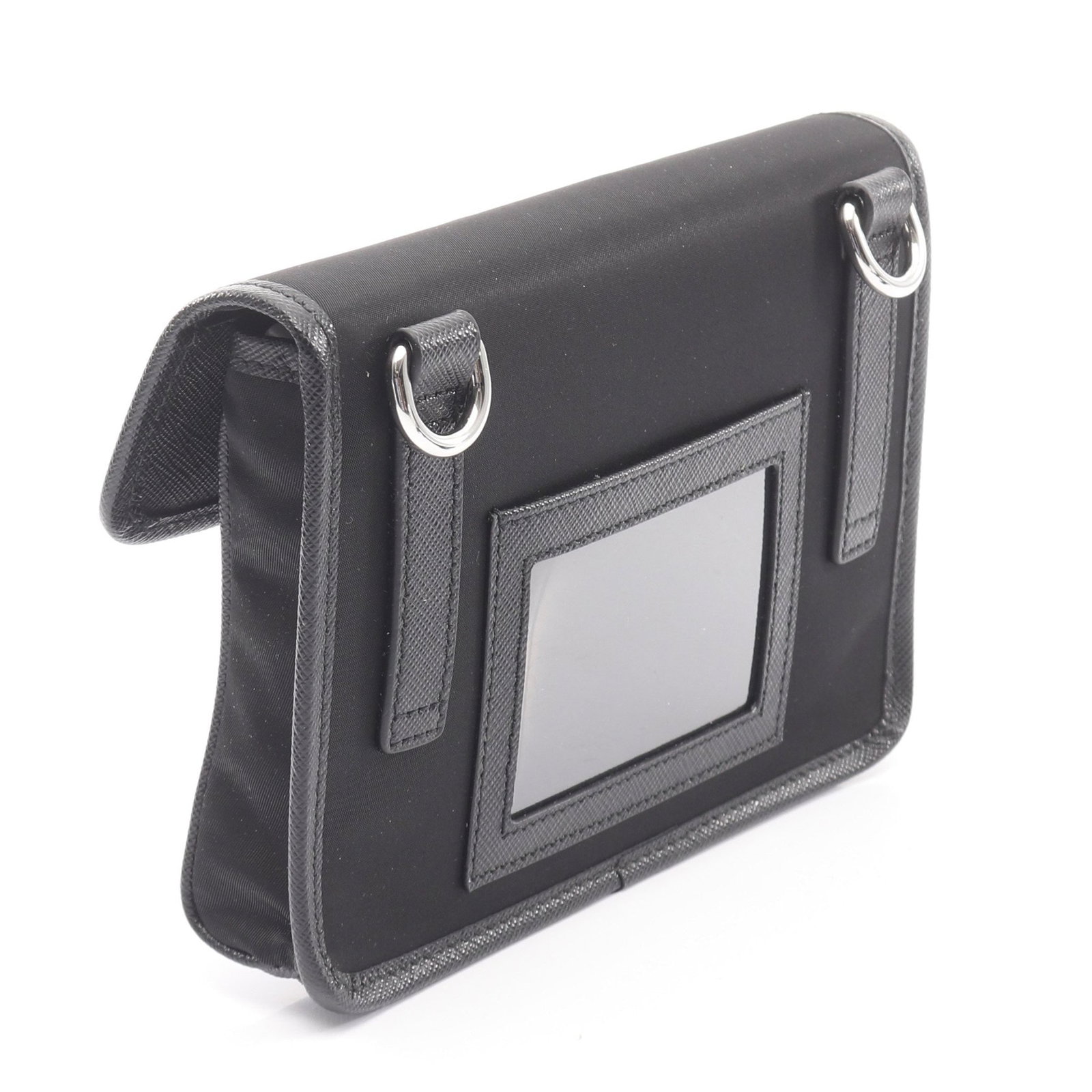 Prada Re-Nylon Smartphone Case Black - 2