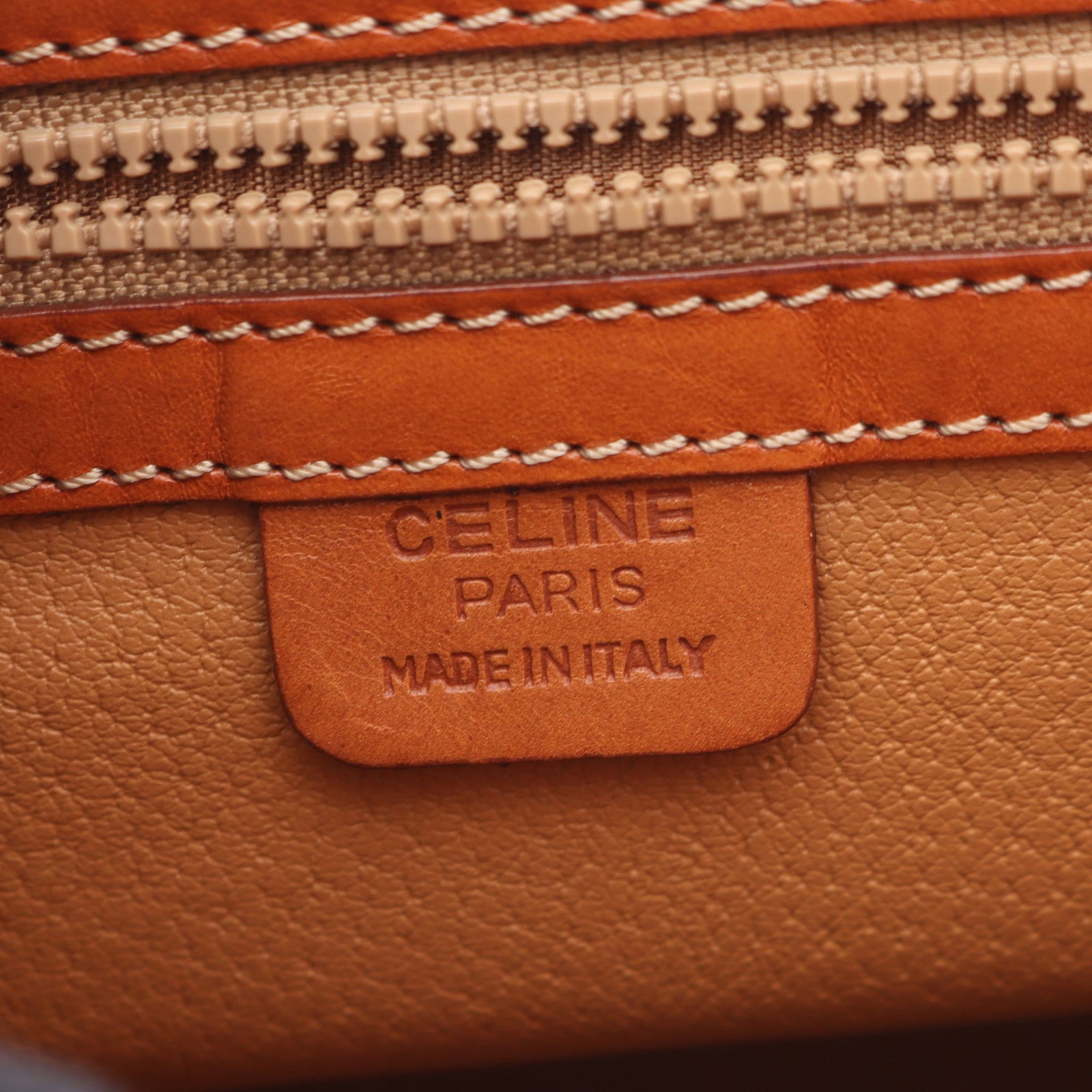 Celine Macadam Charm Handbag Brown - 4
