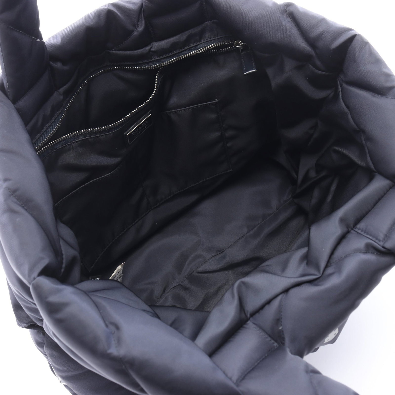 Prada Re-Nylon Tote Navy - 3