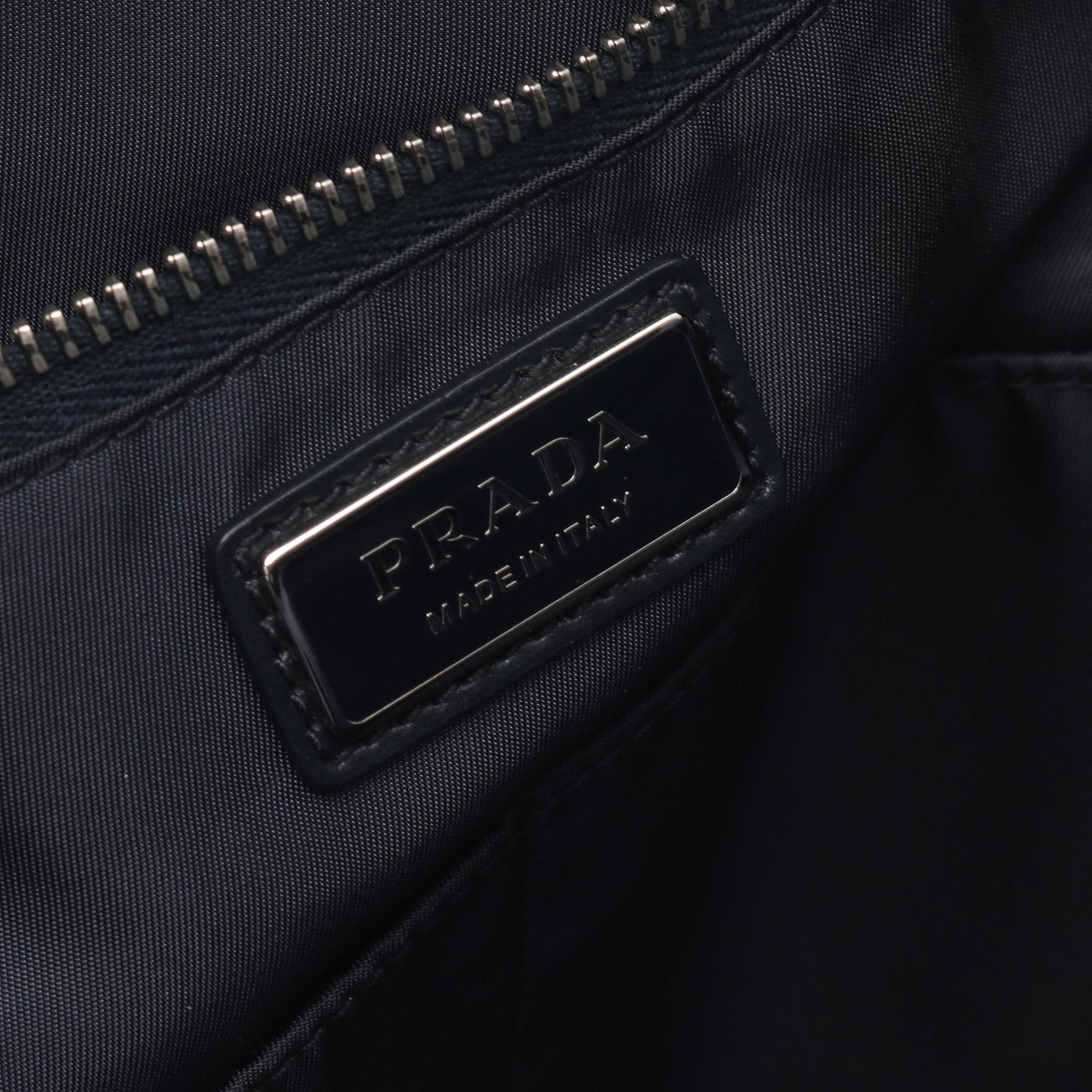 Prada Re-Nylon Tote Navy - 4