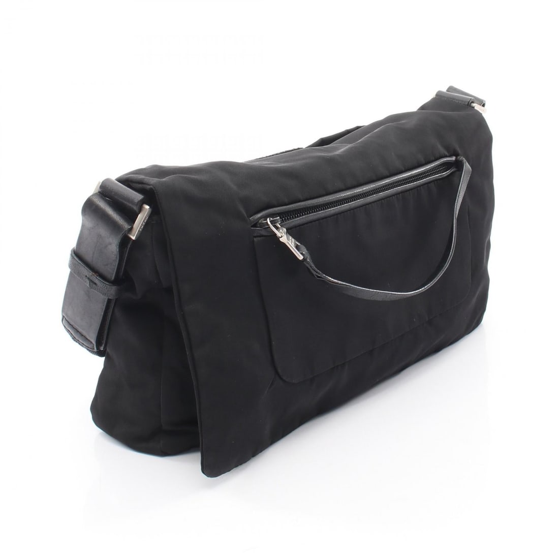 Prada Triangle Logo Shoulder Nylon Black - 2