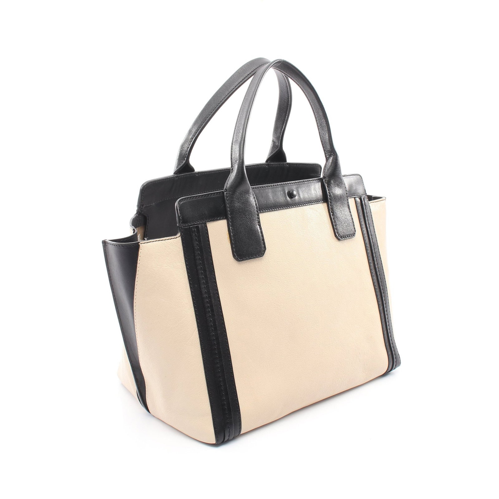 Chloe Allison Tote Beige Black - 2