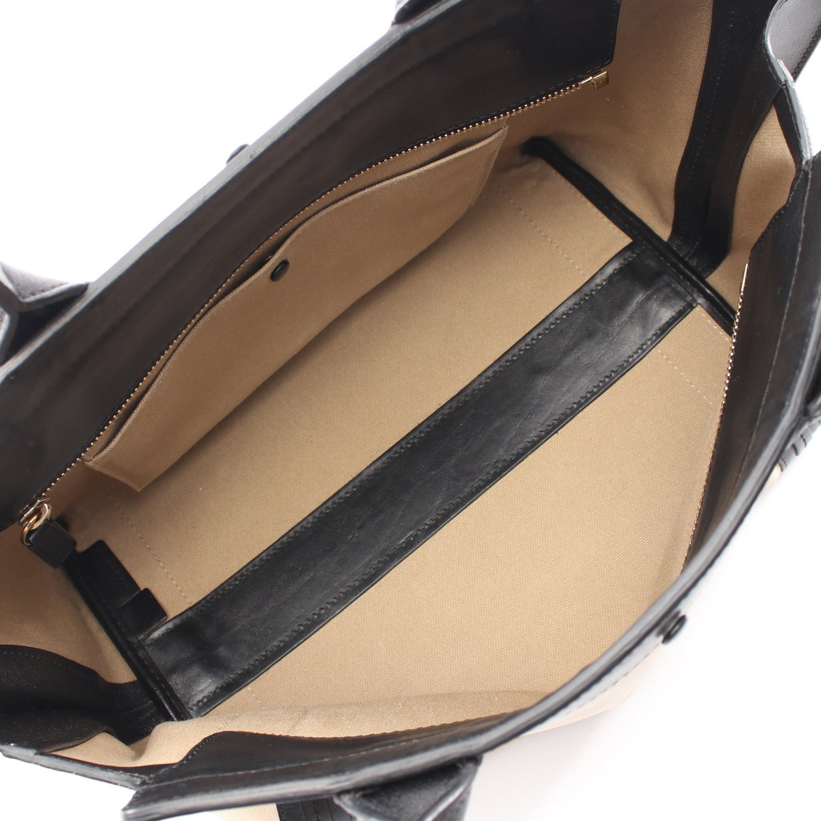 Chloe Allison Tote Beige Black - 3