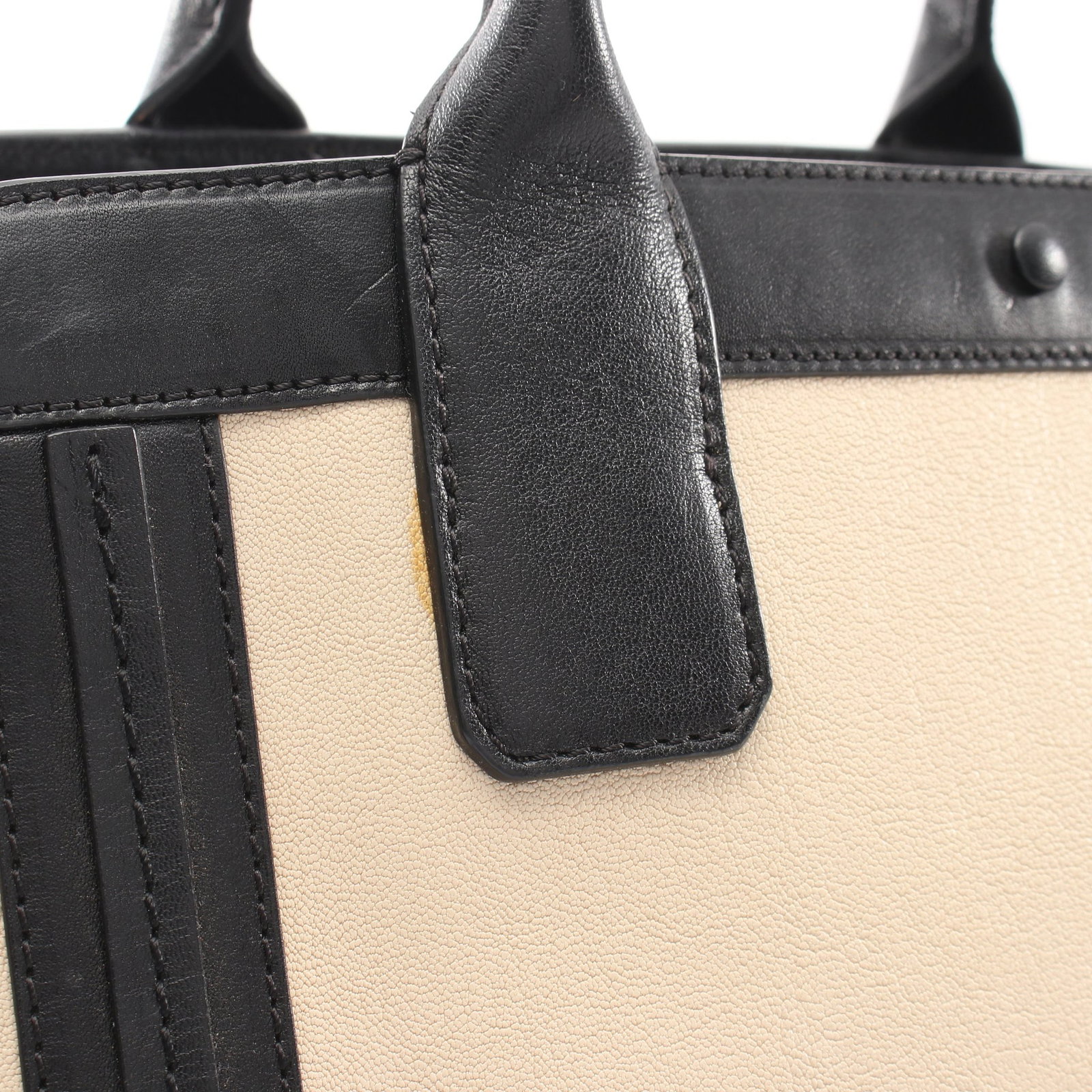 Chloe Allison Tote Beige Black - 7