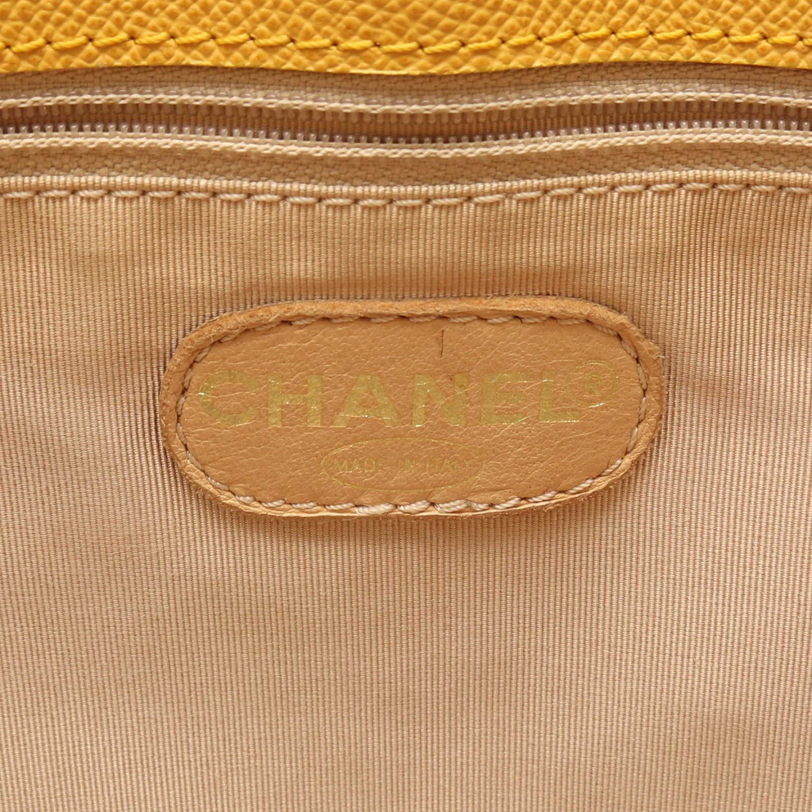 Chanel Charm Tote Yellow - 4