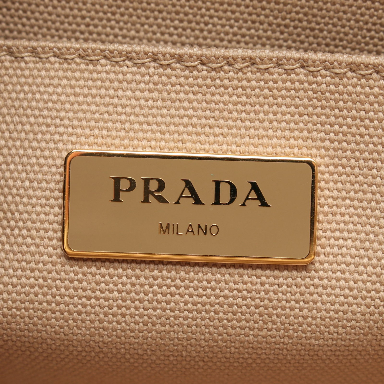 Prada Canapa 2Way Canvas Beige - 4