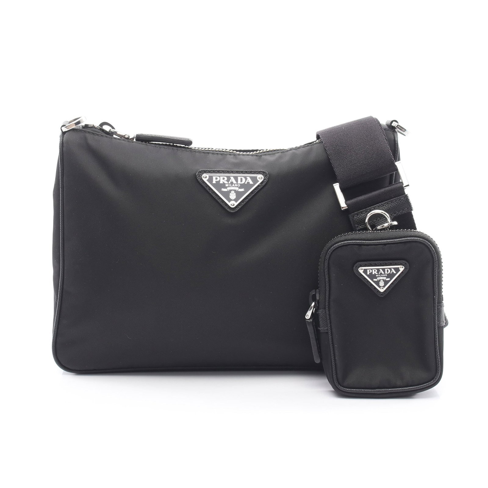 Prada Saffiano Travel Nylon Black (1 of 8)