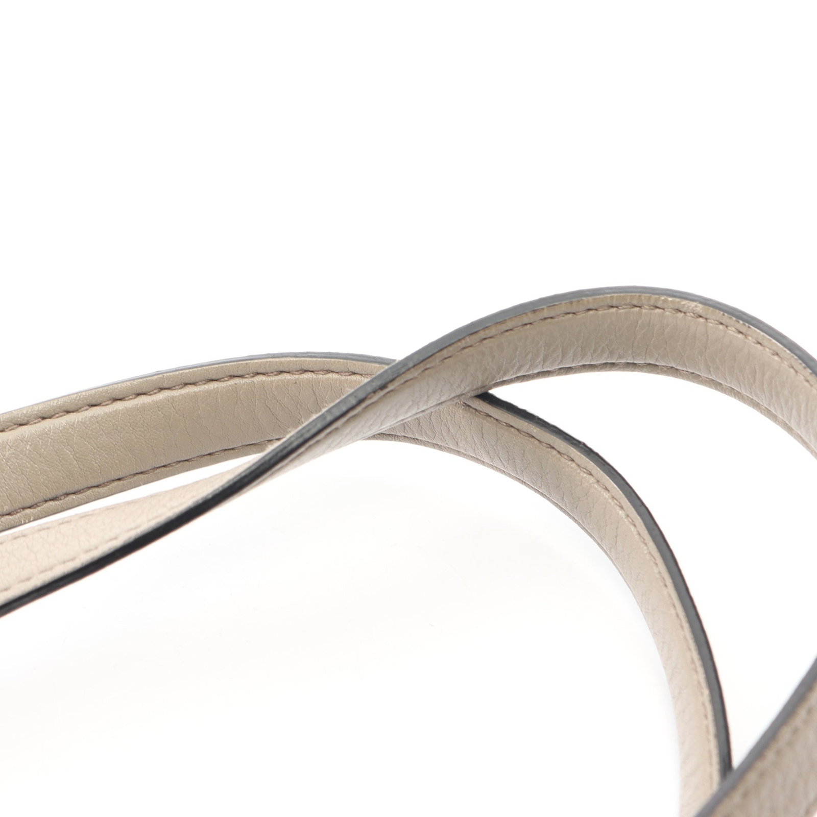Prada Vitello Phenix Tote Gray Beige - 10
