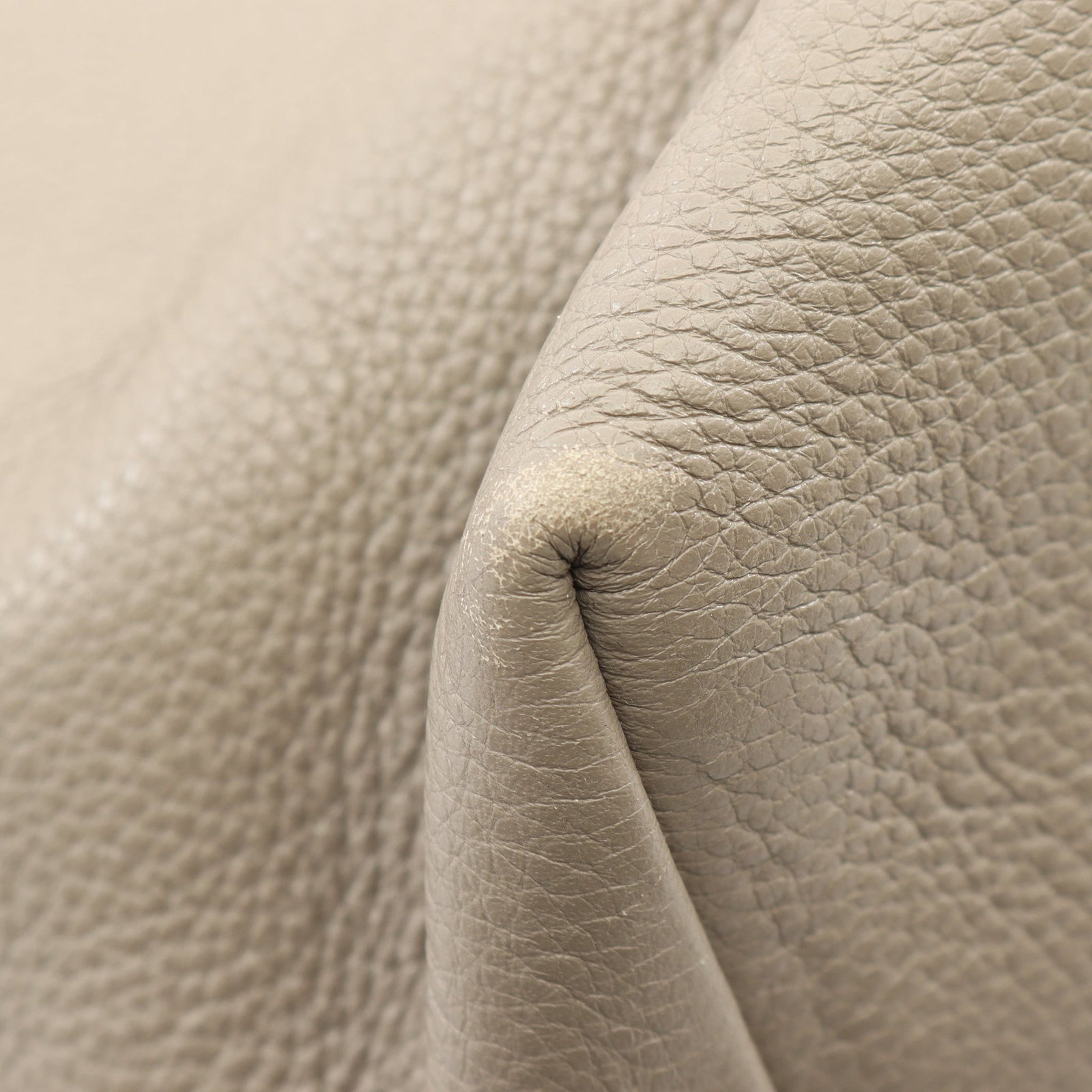 Prada Vitello Phenix Tote Gray Beige - 5