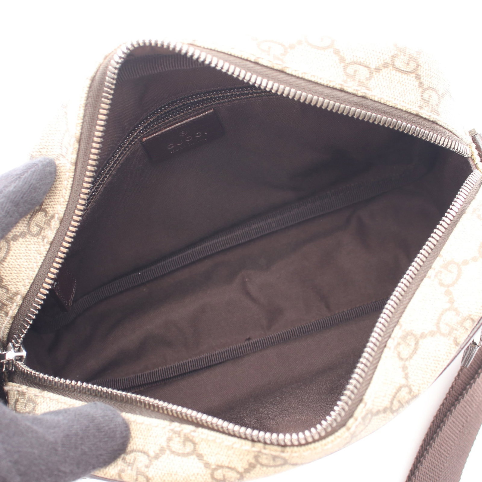 Gucci GG Plus Shoulder Beige Brown - 3