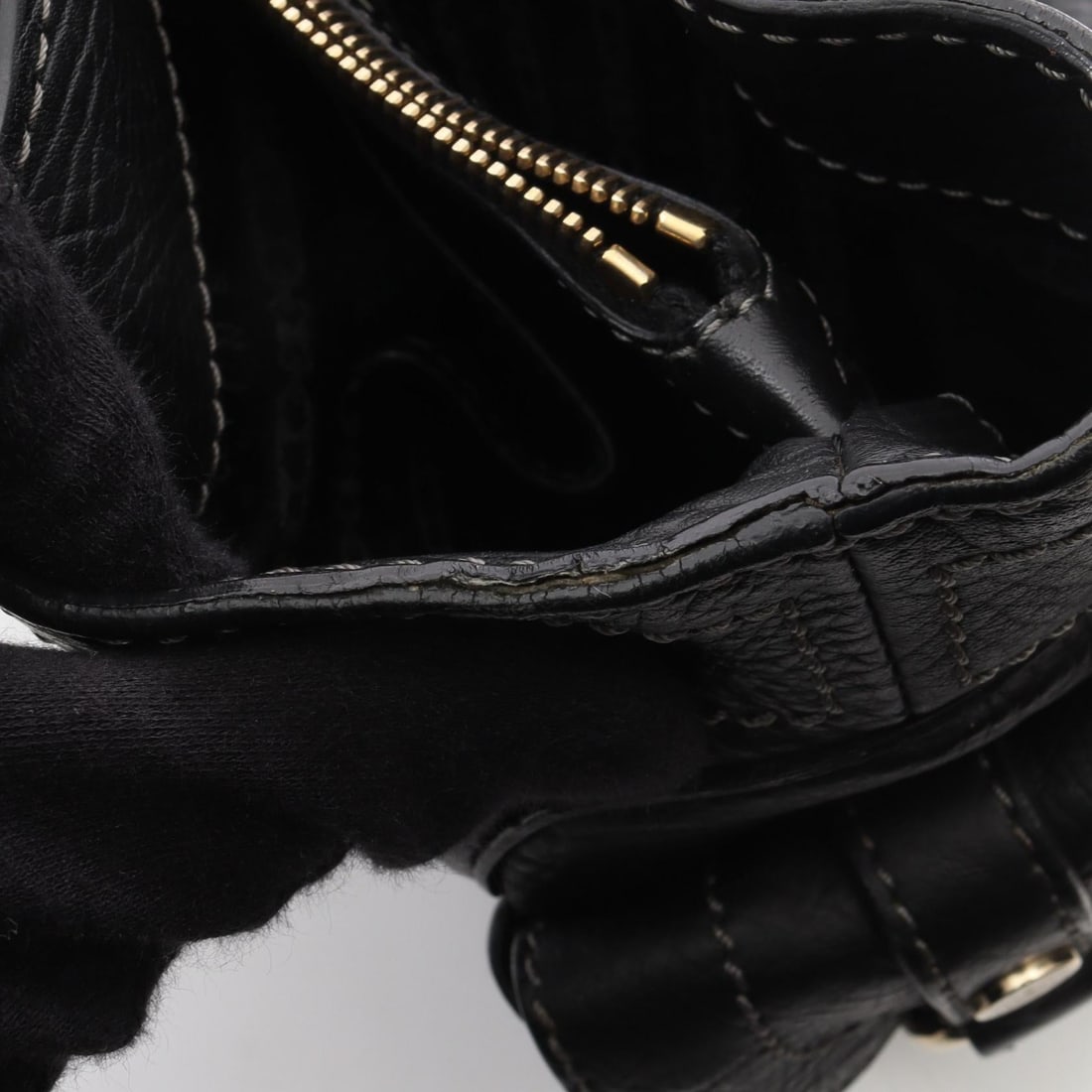 Celine Boogie Bag Leather Black - 5