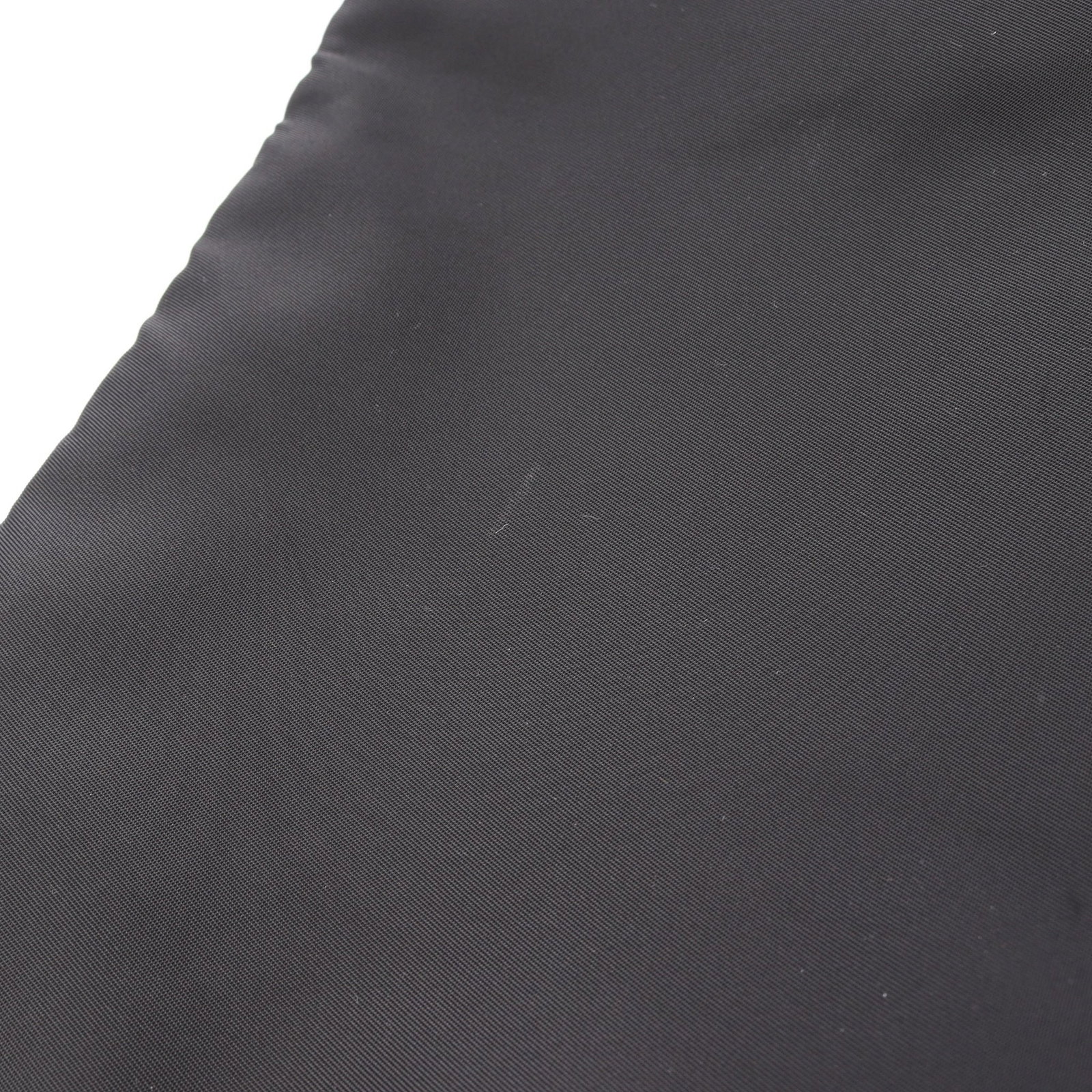 Prada Triangle Logo Tote Nylon Black - 9