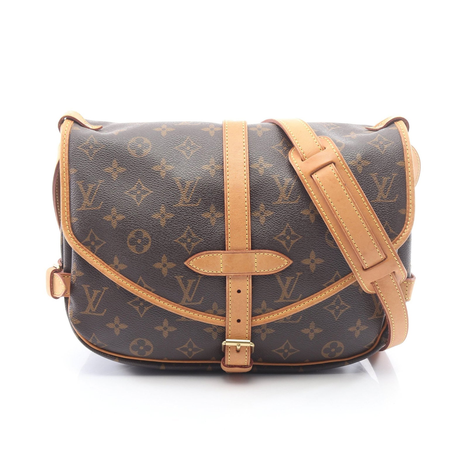 Louis Vuitton Saumur 30 Monogram Brown (1 of 13)