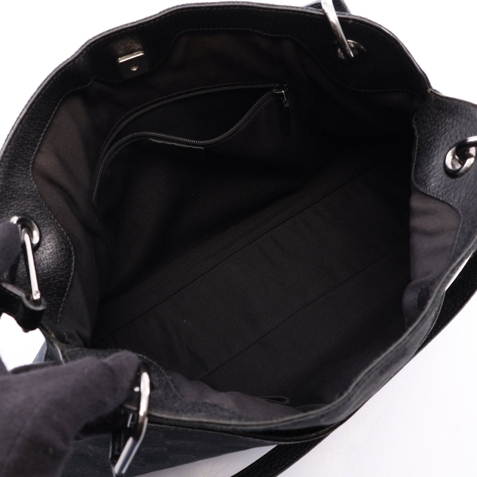 Gucci GG Canvas Shoulder Black - 3