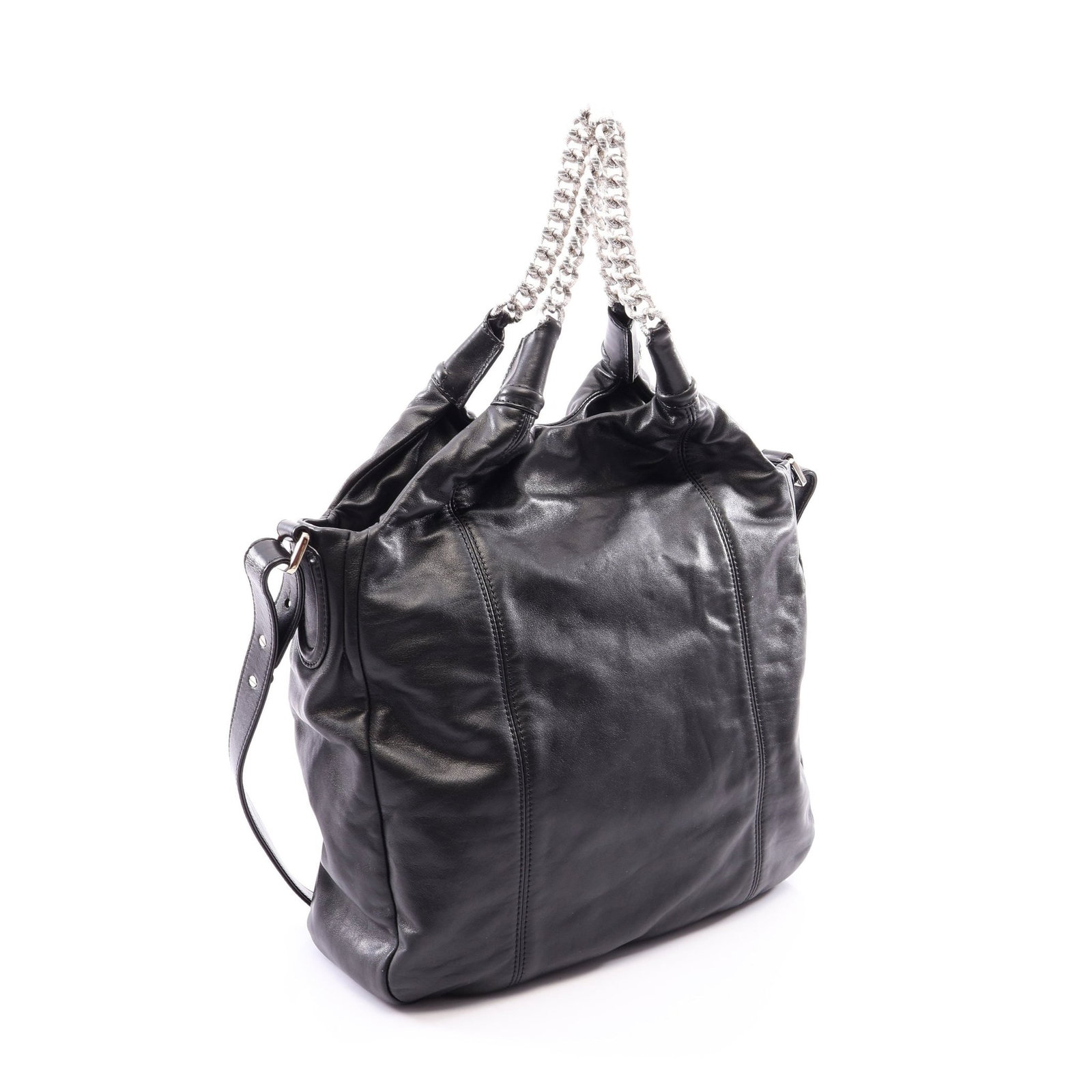 Chanel Coco Mark 2Way Chain Lamb Black - 2