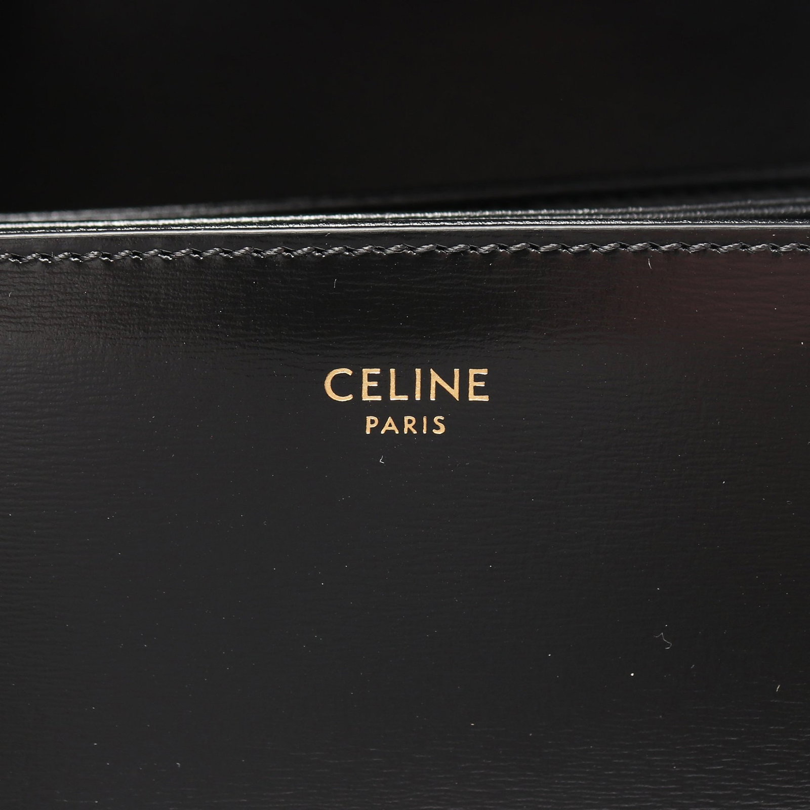 Celine Classic Triomphe Medium Black - 4