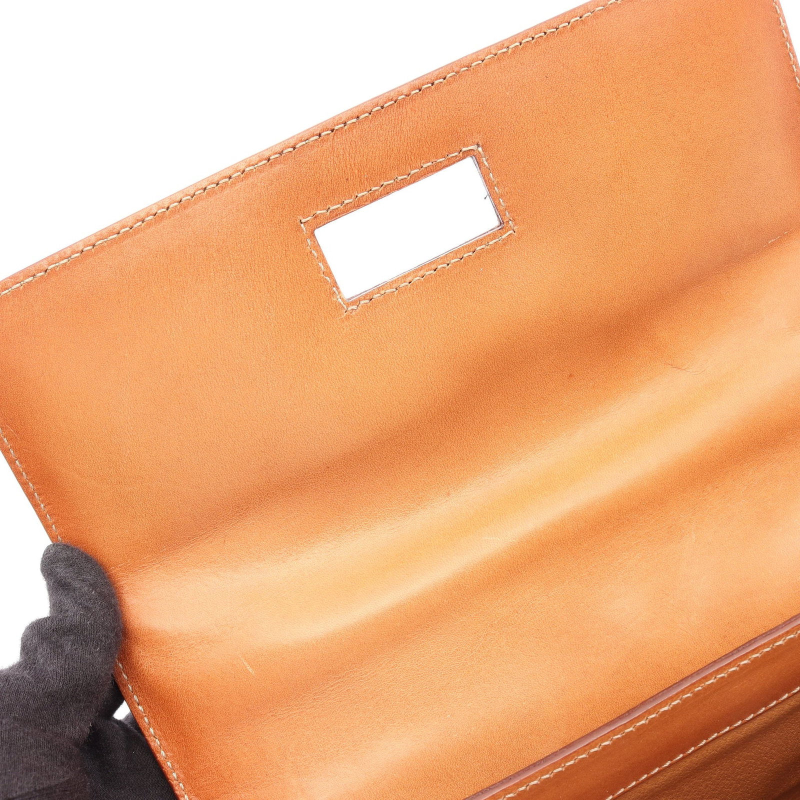 Celine Macadam 2Way Handbag Brown - 6