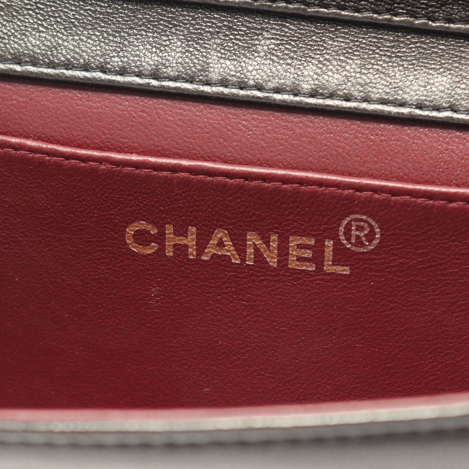 Chanel Mini Full Flap Lamb Black GHW - 4