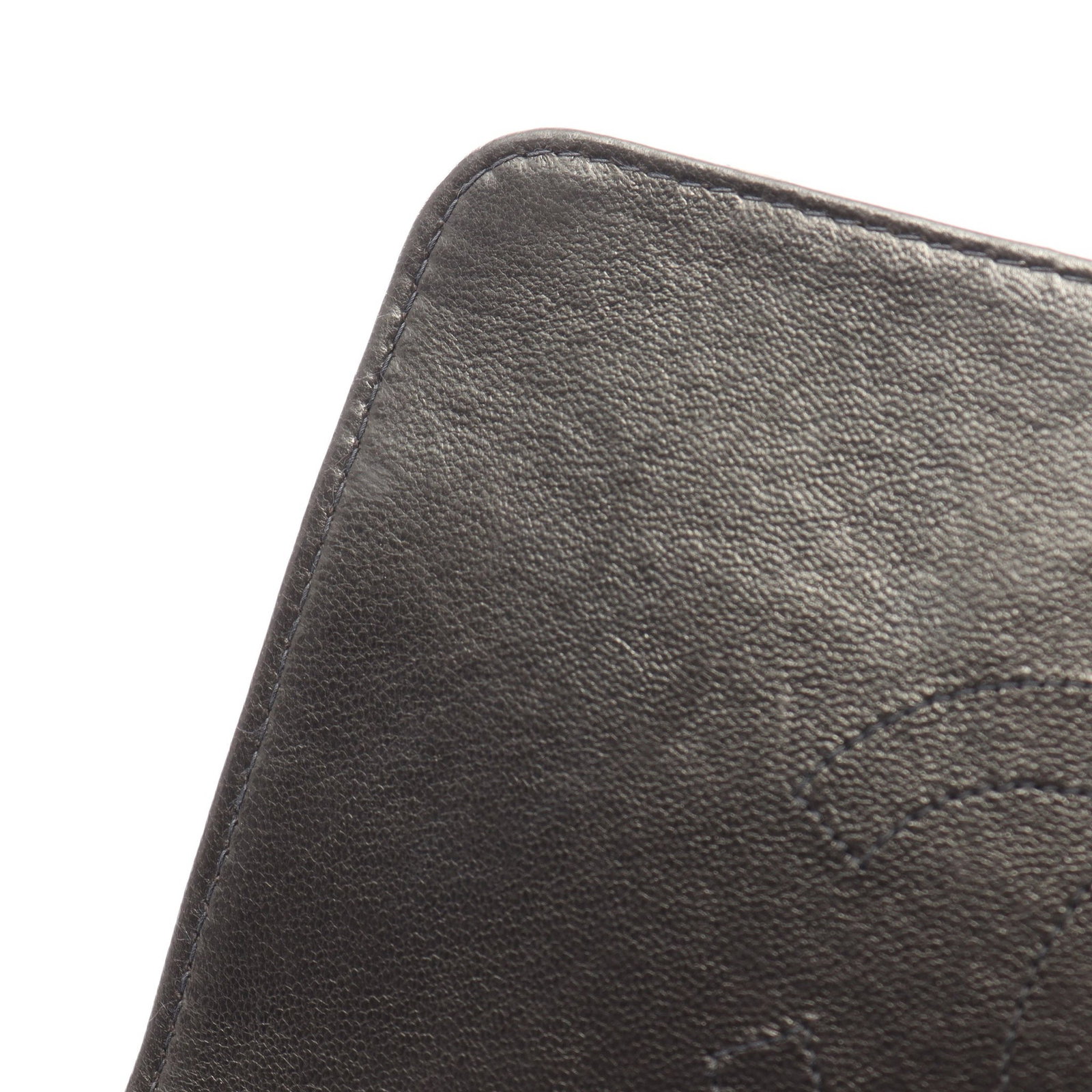 Chanel Mini Full Flap Lamb Black GHW - 9