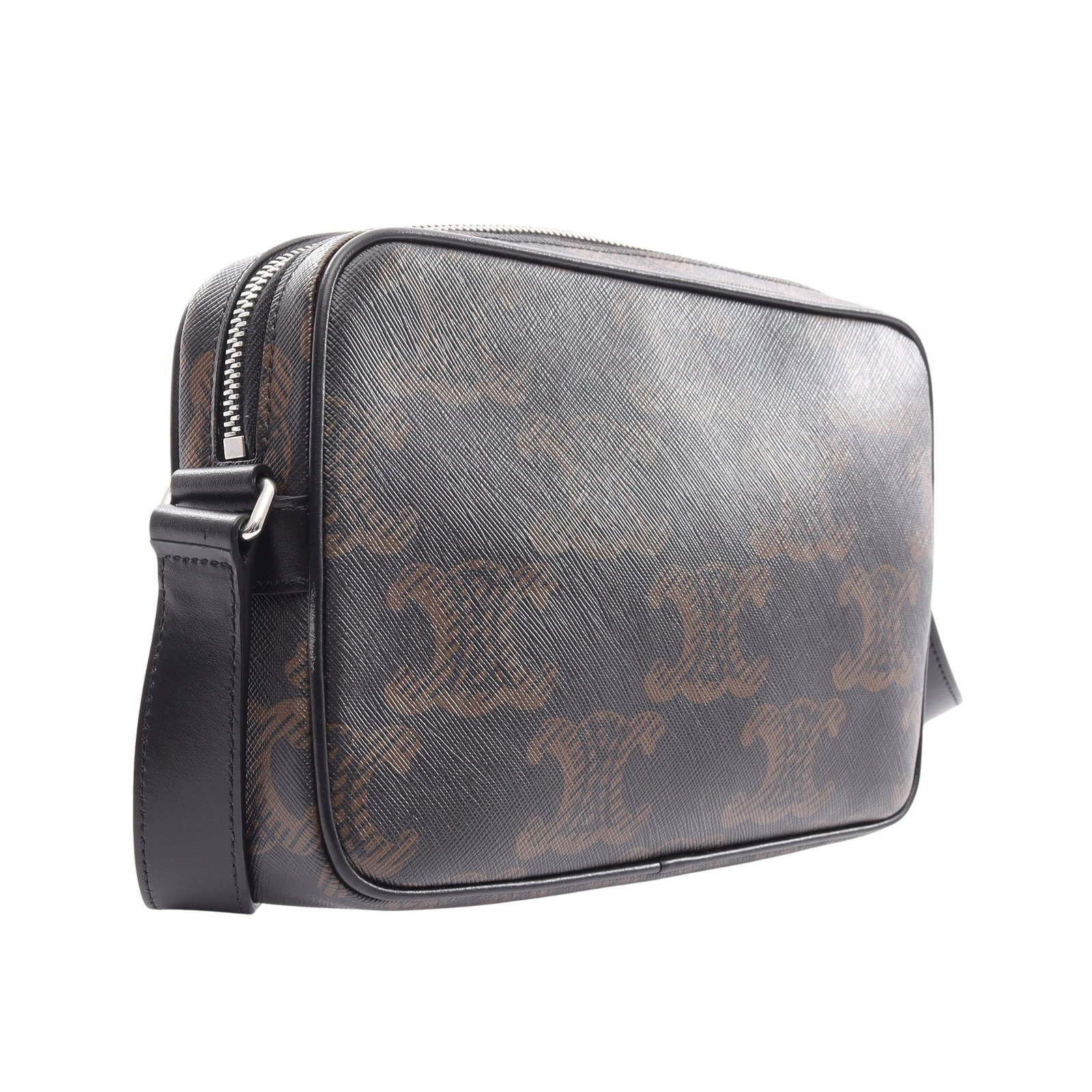Celine Triomphe Medium Messenger Black - 2