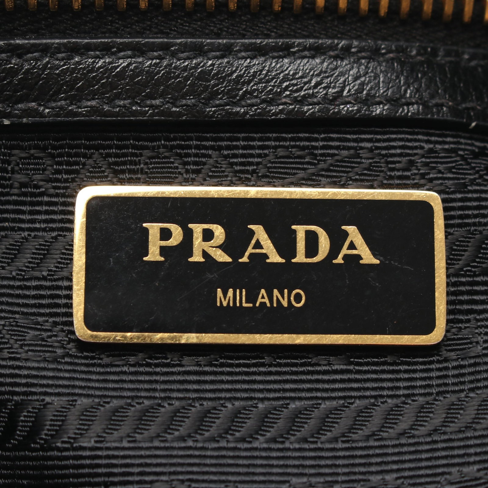 Prada Shoulder Bag Leather Black - 4