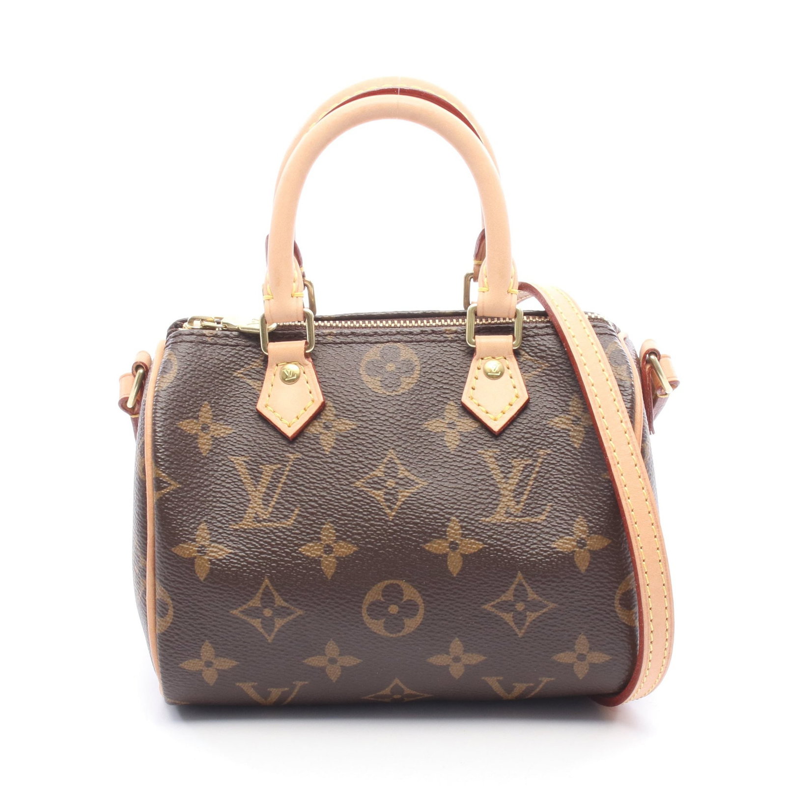 Louis Vuitton Nano Speedy Monogram Brown (1 of 7)