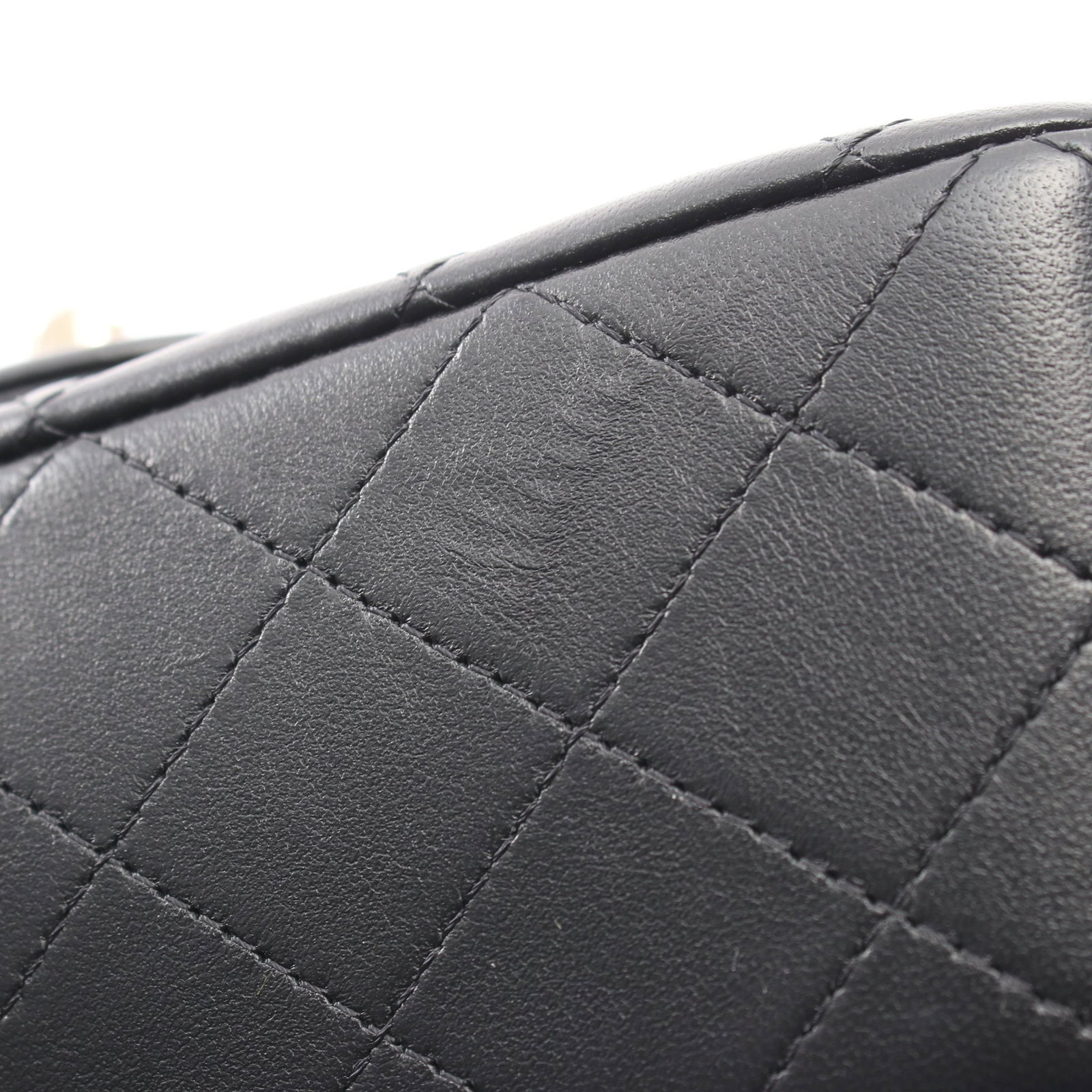 Chanel Top Handle Mini Flap Black - 10