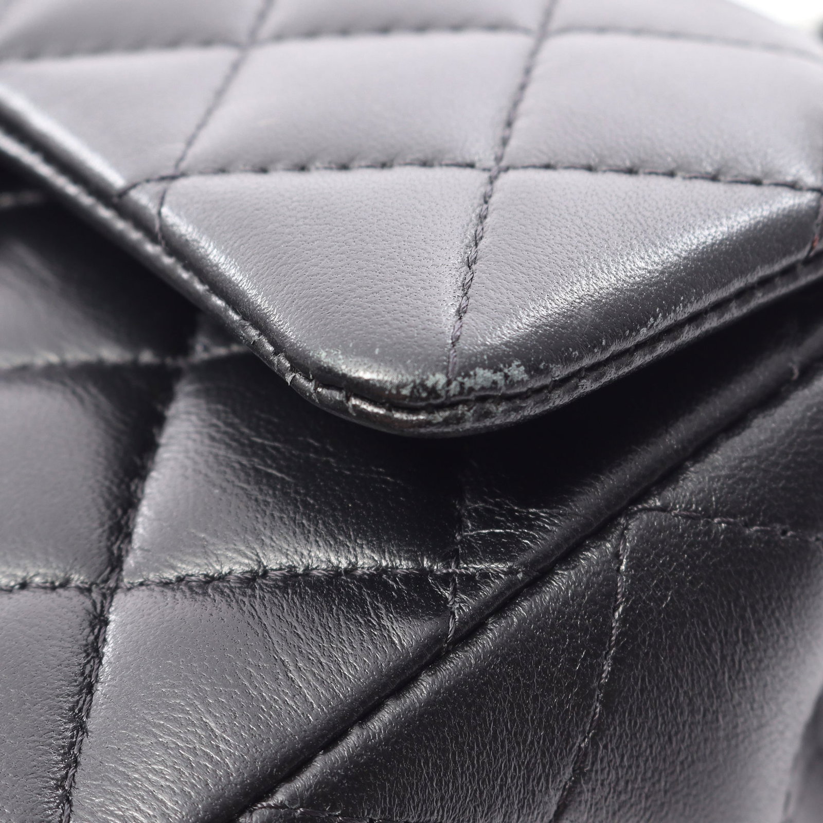 Chanel Top Handle Mini Flap Black - 11