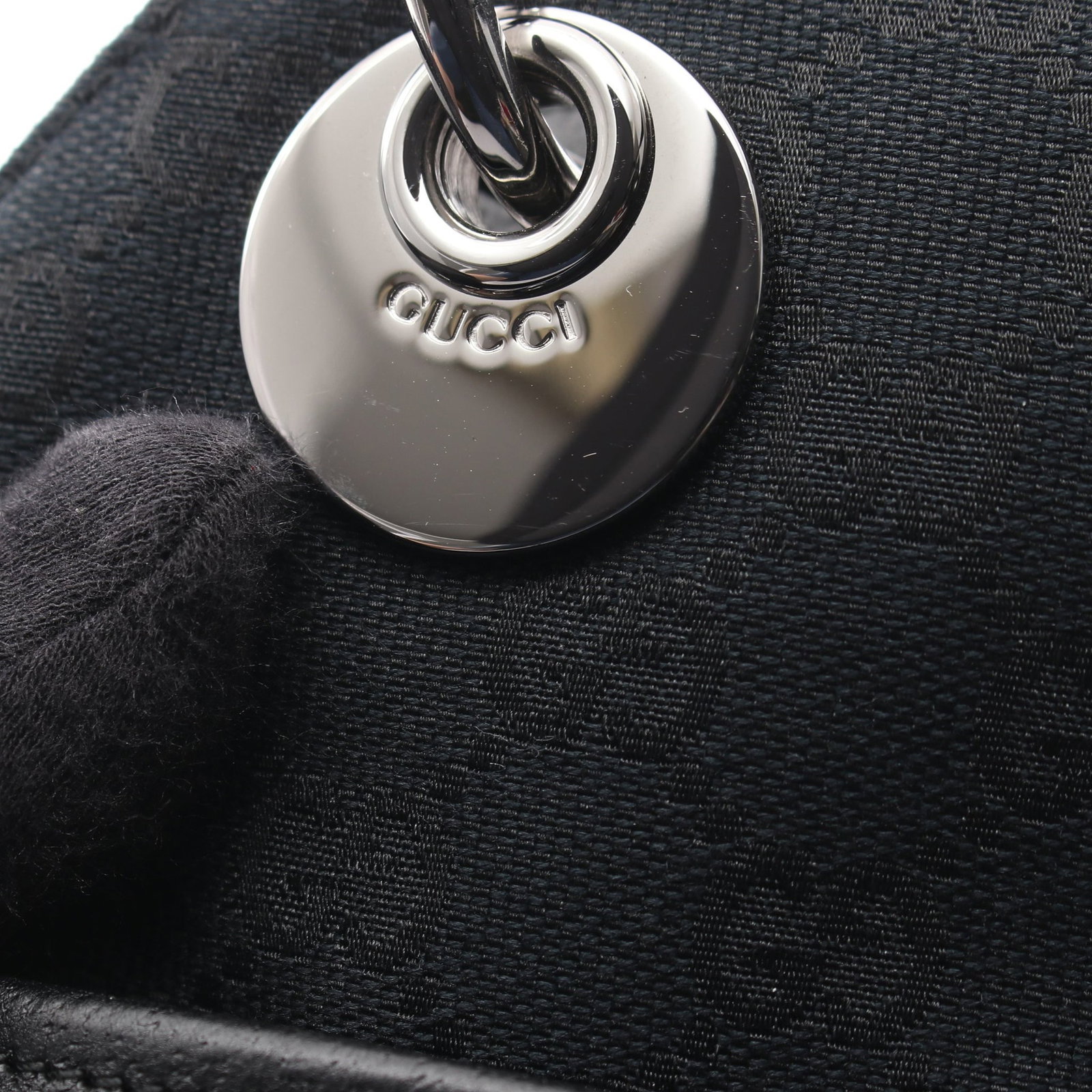 Gucci GG Canvas Shoulder Black - 8