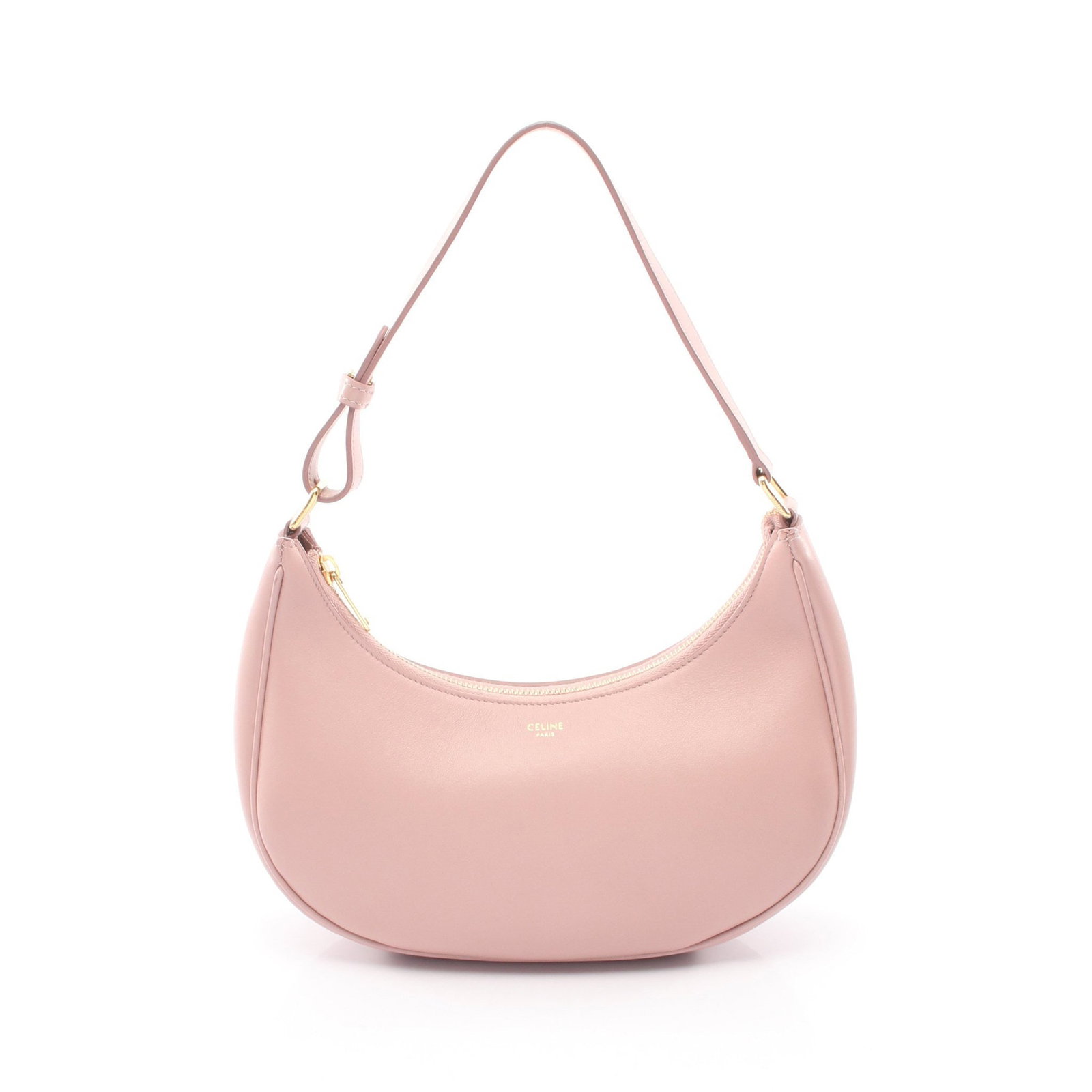 Celine Ava Medium Pink: Pink AVA Ava Medium handbag in leather, model 193953DGQ. Size: H12.5 x W24 x D7 cm; handle 38.5-41 cm, max drop 22 cm.