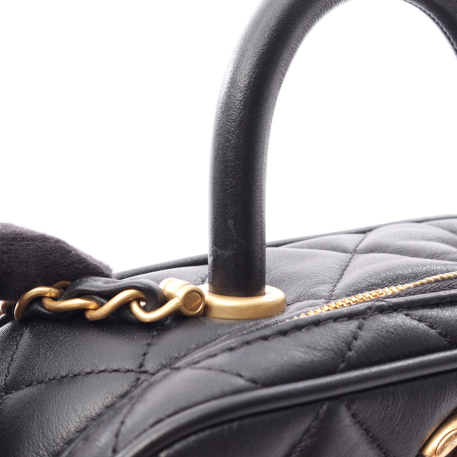 Chanel Mini Bowling 2Way Black GHW - 7