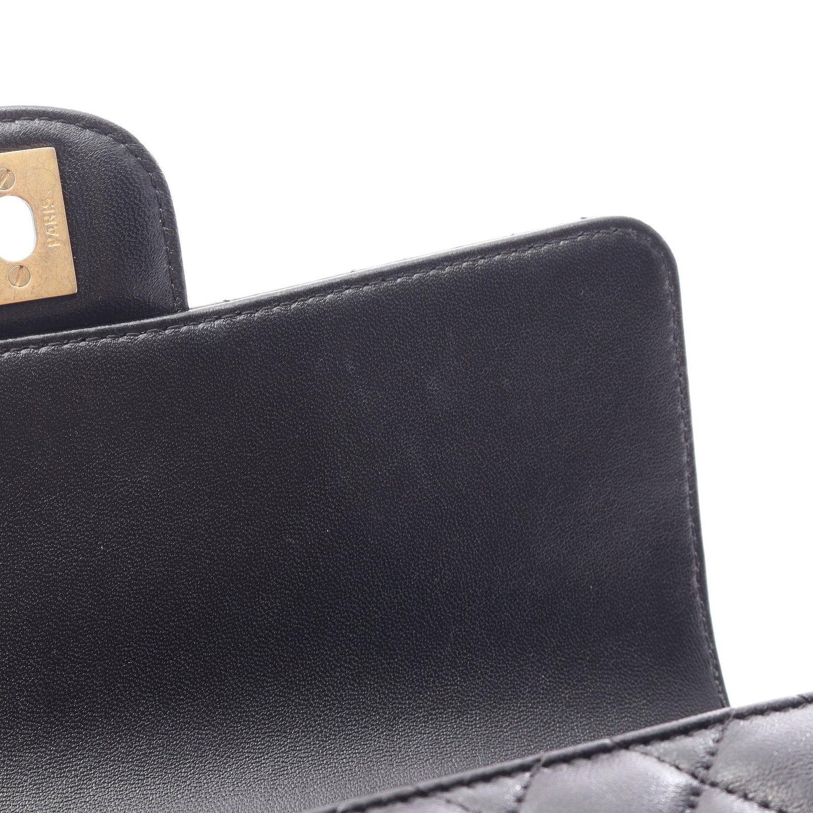Chanel Top Handle 2Way Black GHW - 7
