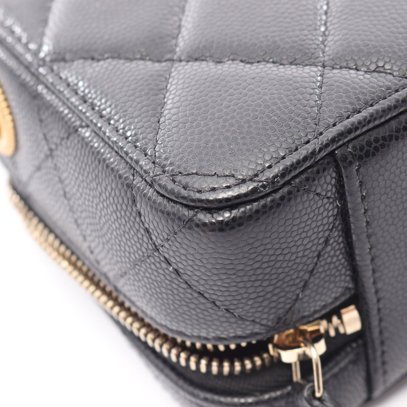 Chanel Mini Camera Caviar Black GHW - 7