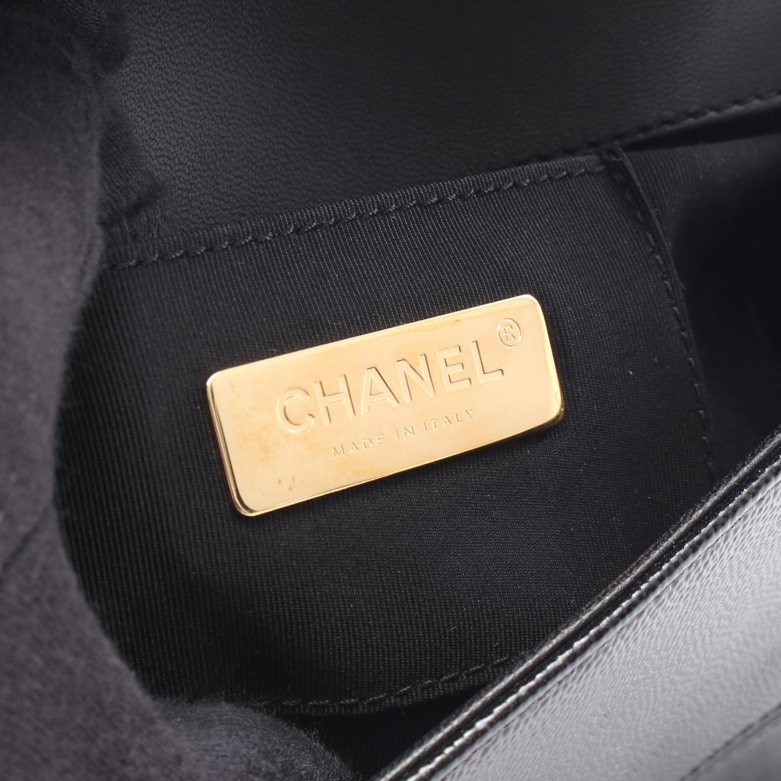 Chanel Mini Chain Shoulder Black GHW - 4