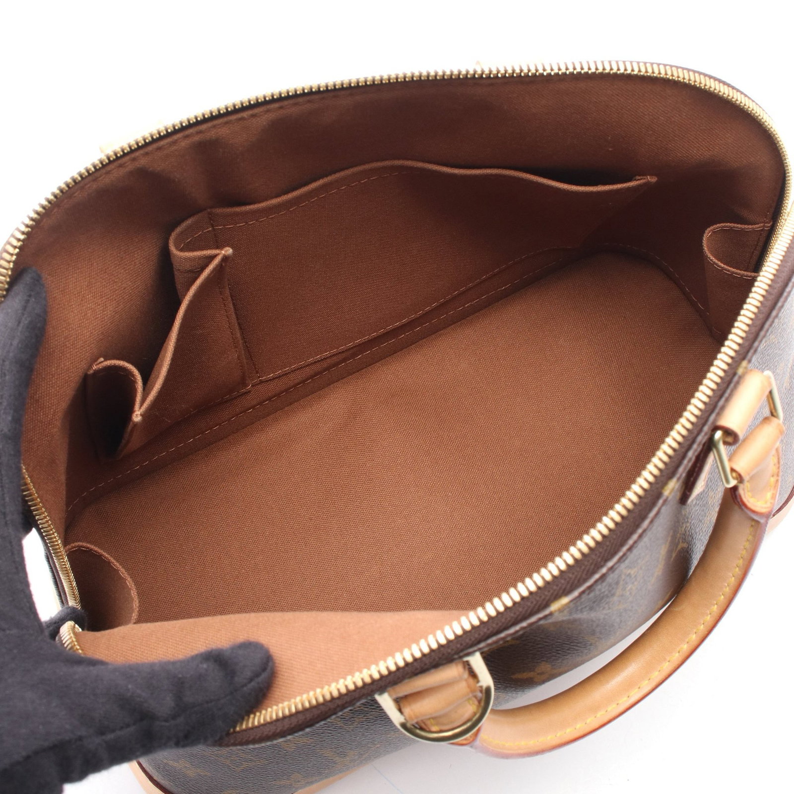 Louis Vuitton Alma Monogram Brown - 3