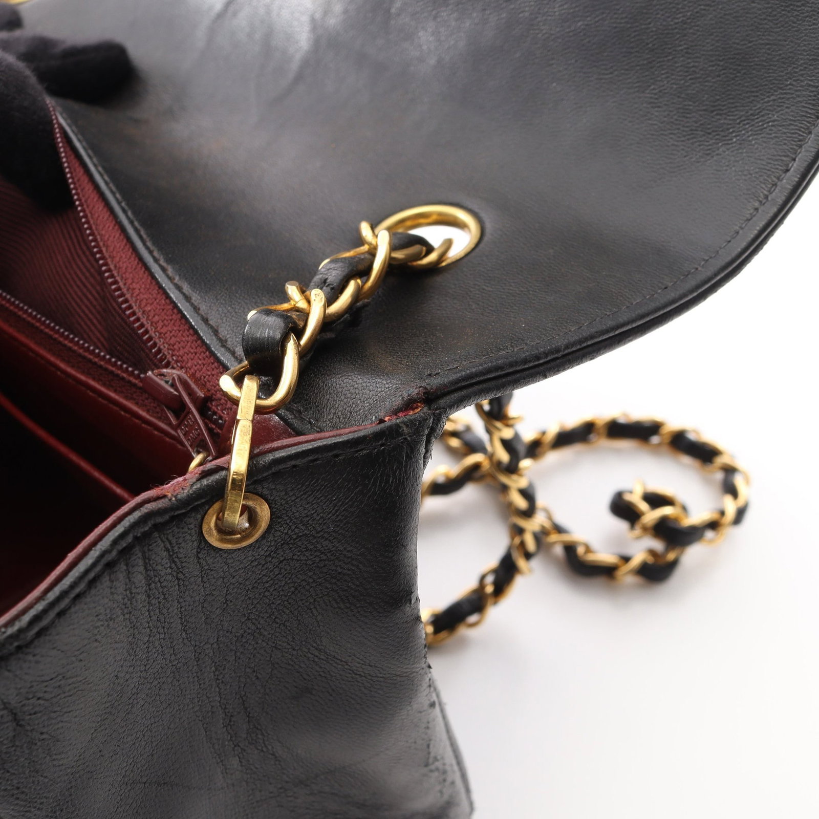 Chanel Diana Flap Lamb Black GHW - 10