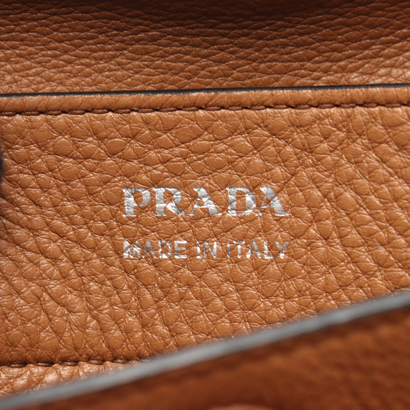 Prada Triangle Logo 2Way Tote Black - 4