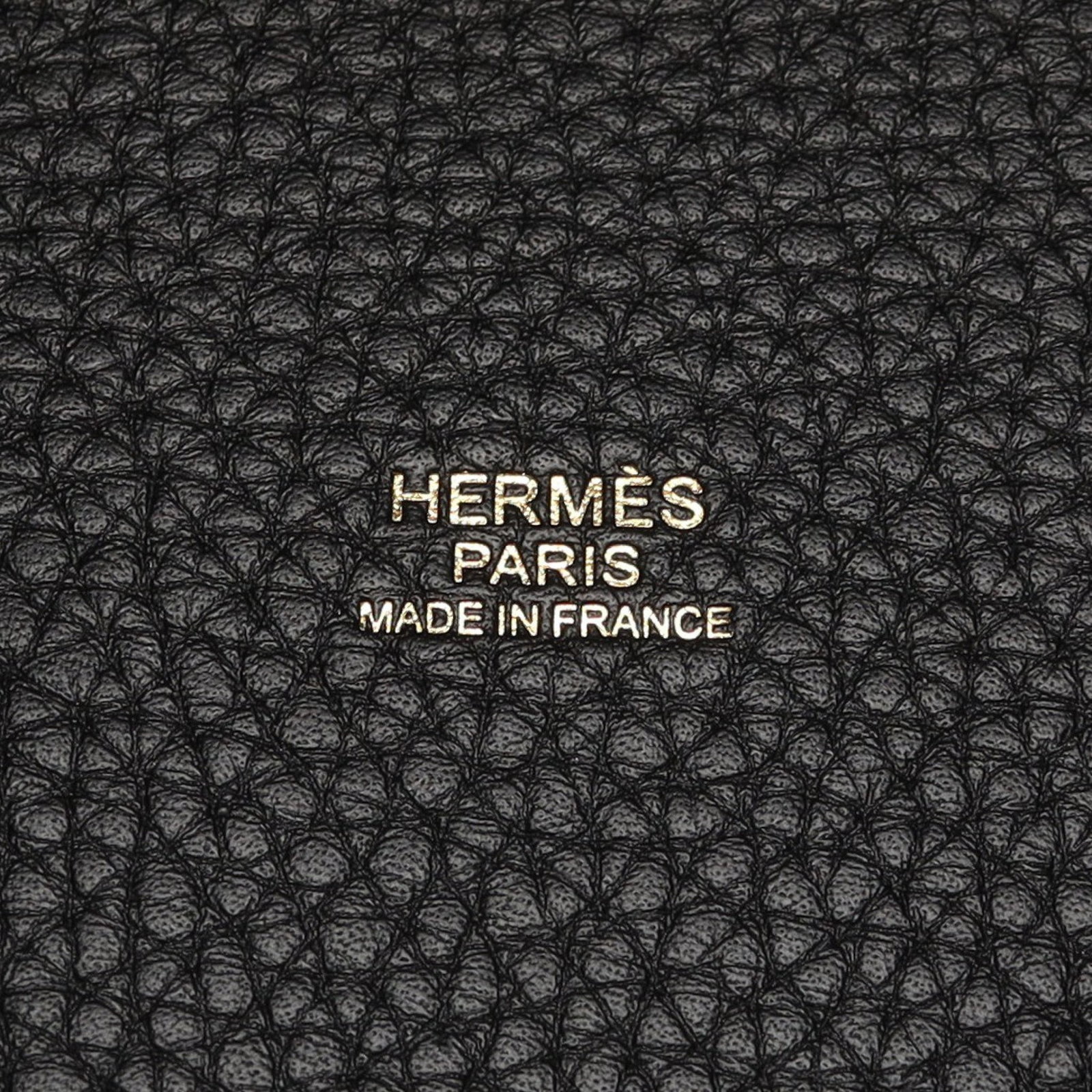Hermes Picotin Lock PM Black GHW - 4