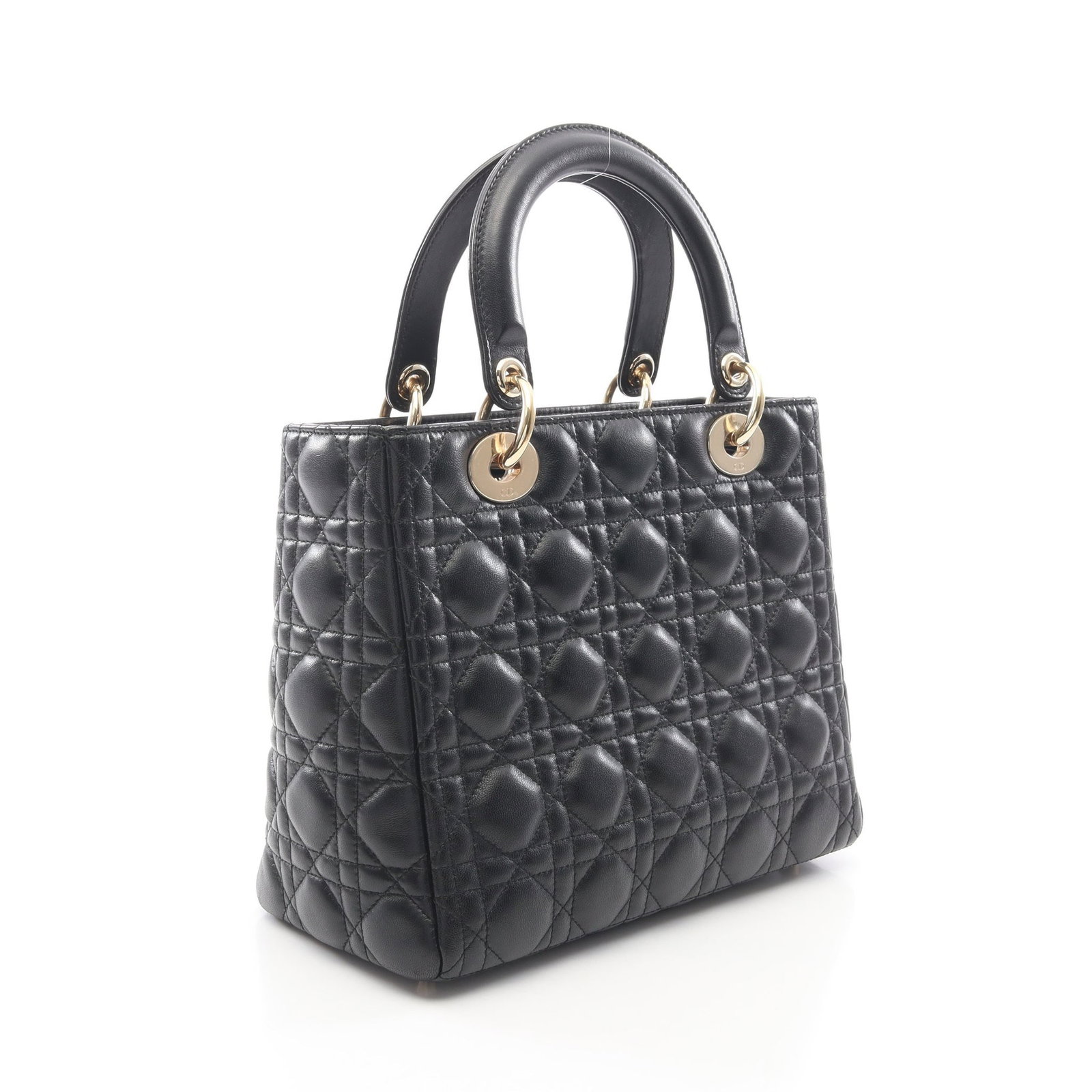 Dior Lady Dior Medium Pearl Black - 2