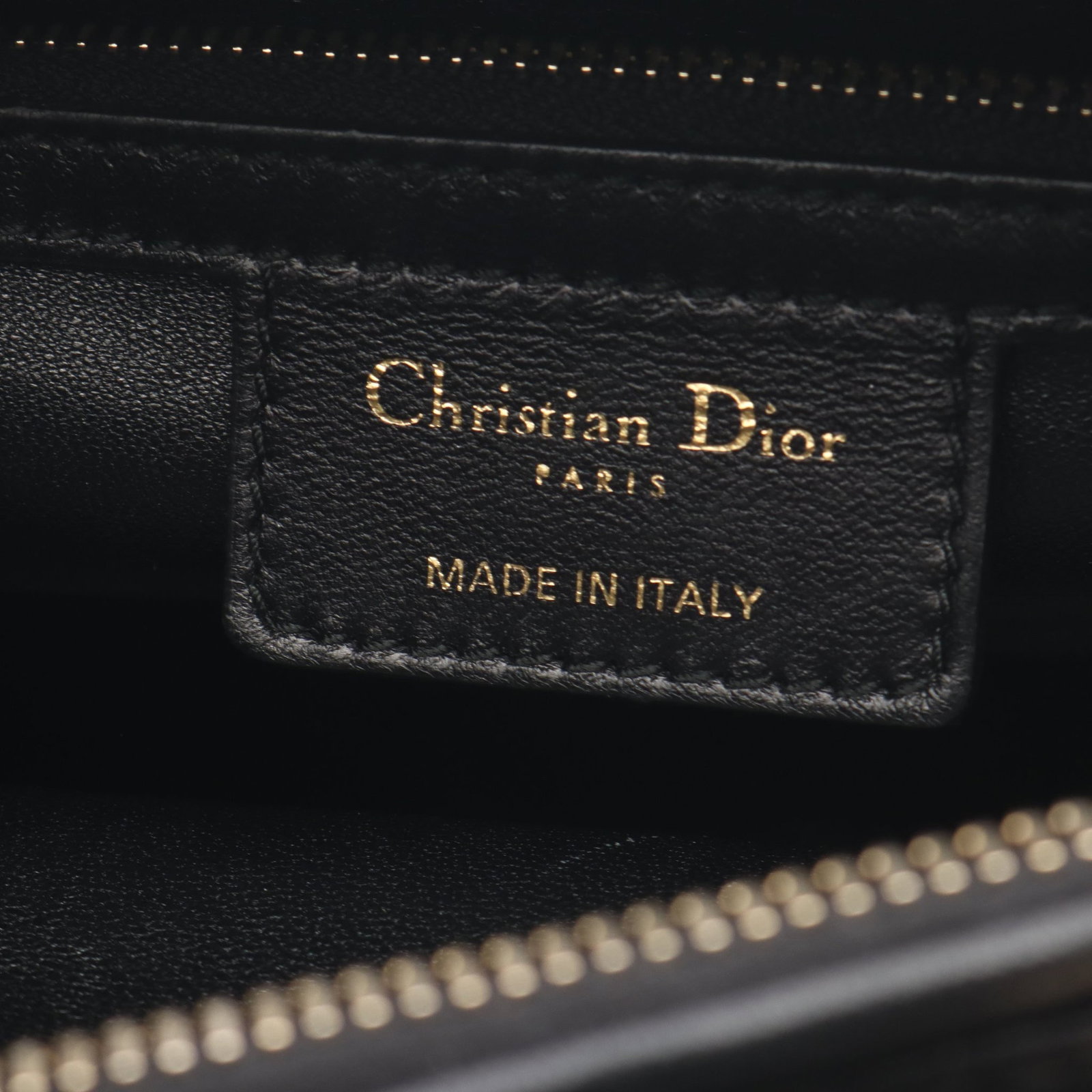 Dior Lady Dior Medium Pearl Black - 4