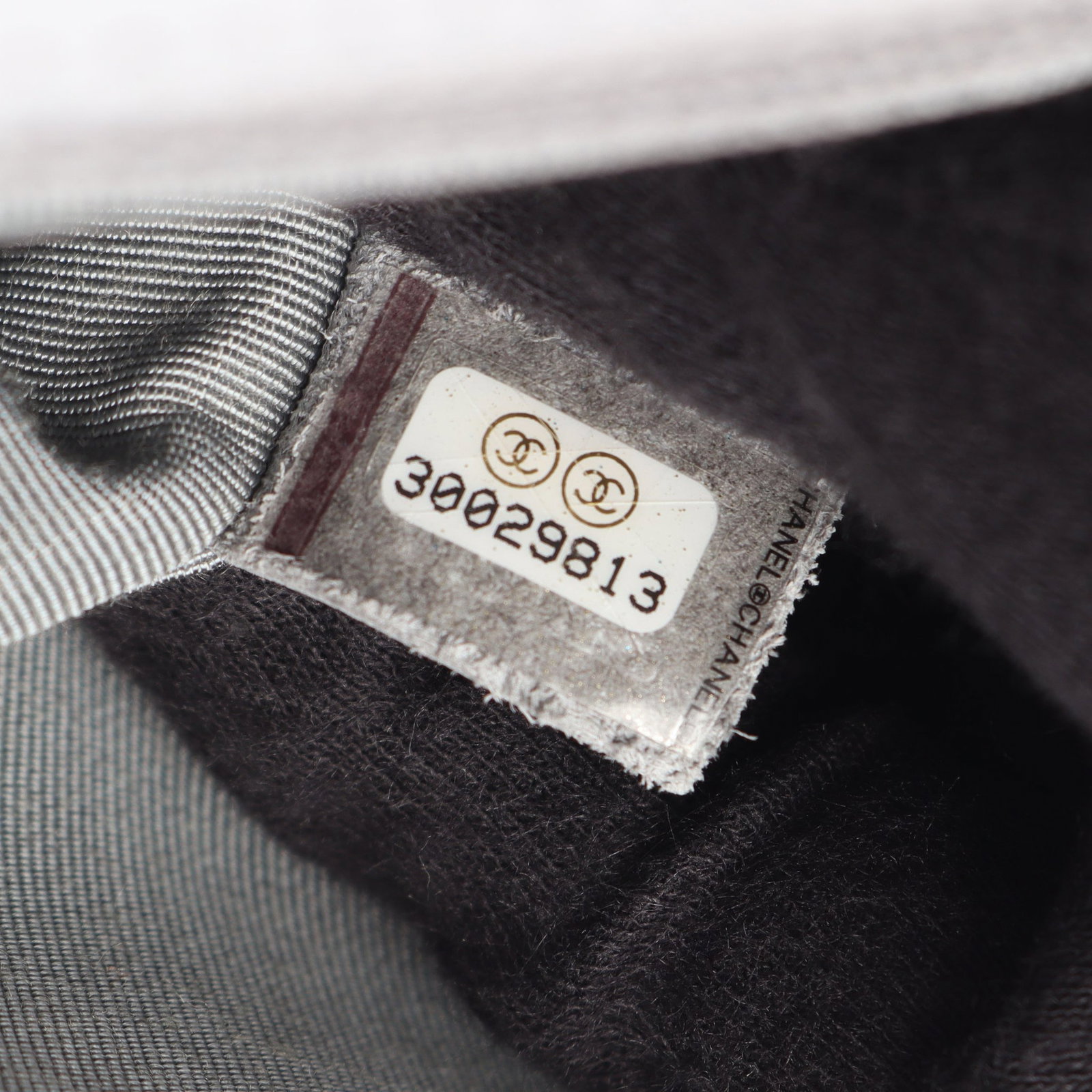 Chanel Frill Shoulder Lamb Gray GHW - 5