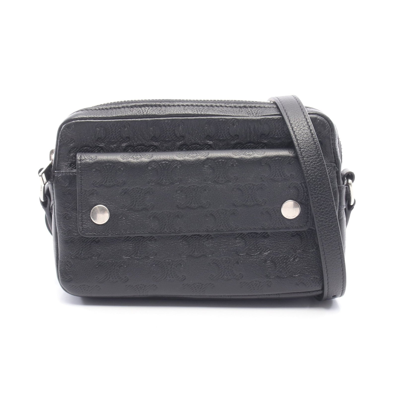 Celine Mini Camera Triomphe Black (1 of 5)