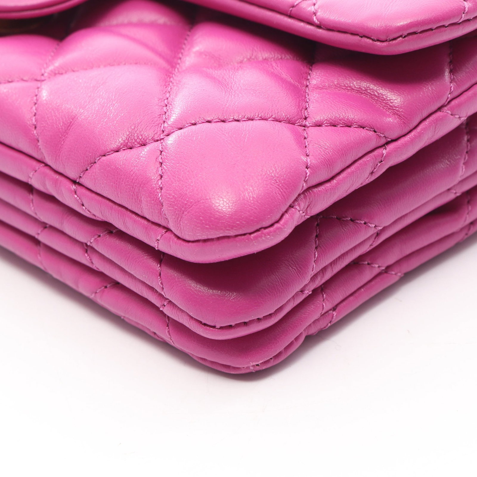 Chanel Matelasse Chain Lamb Purple - 10