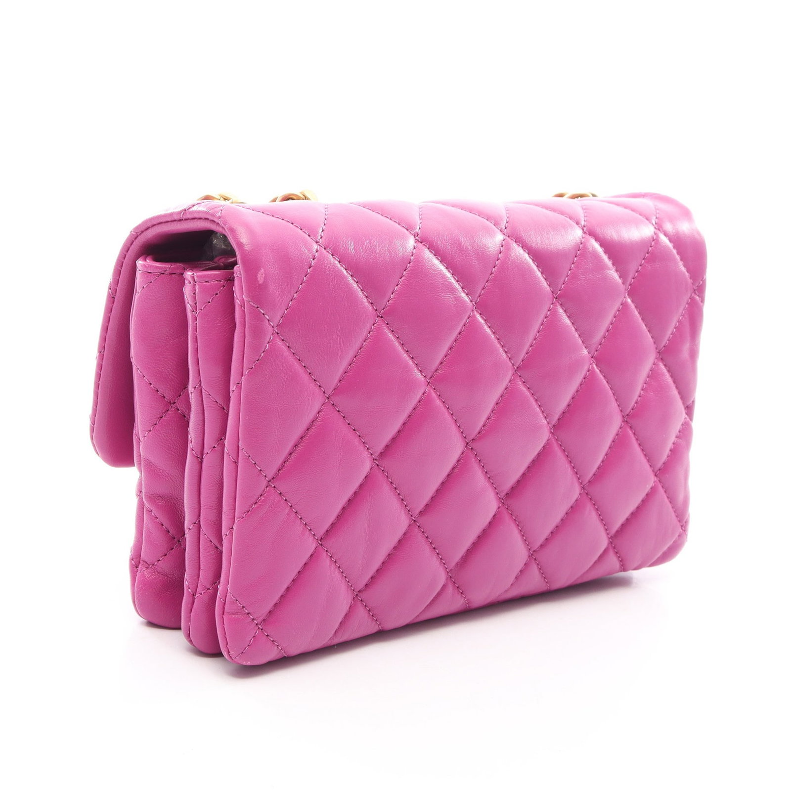 Chanel Matelasse Chain Lamb Purple - 2