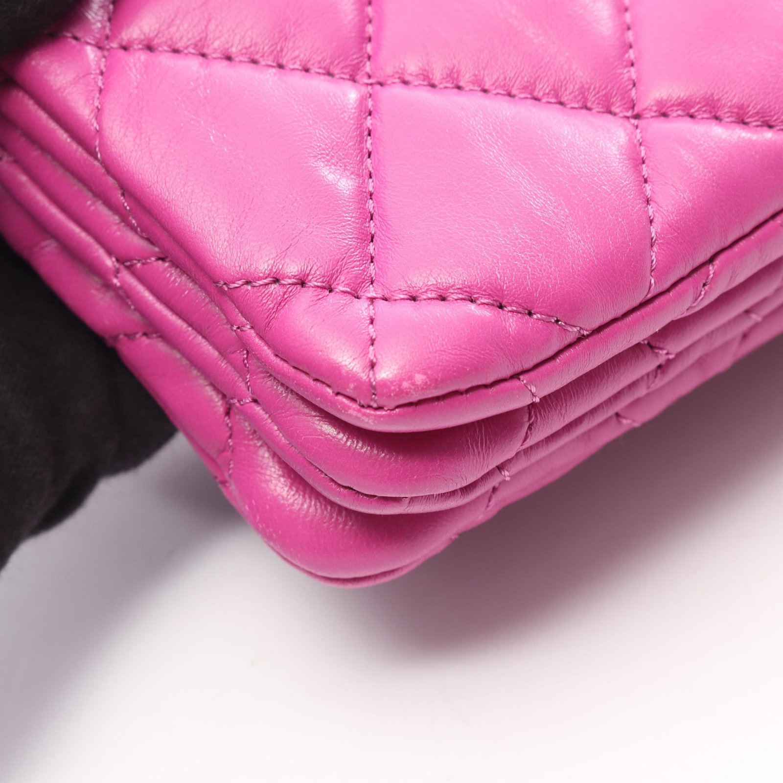 Chanel Matelasse Chain Lamb Purple - 9