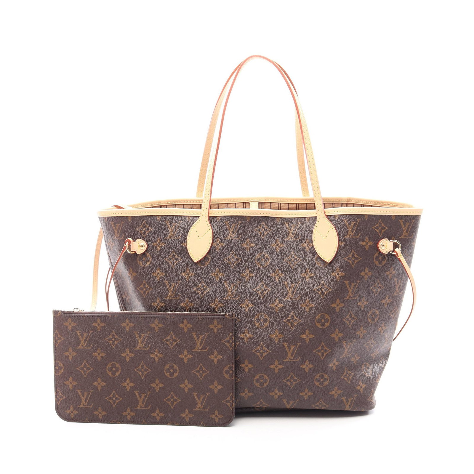 Louis Vuitton Neverfull MM Monogram Brown (1 of 5)
