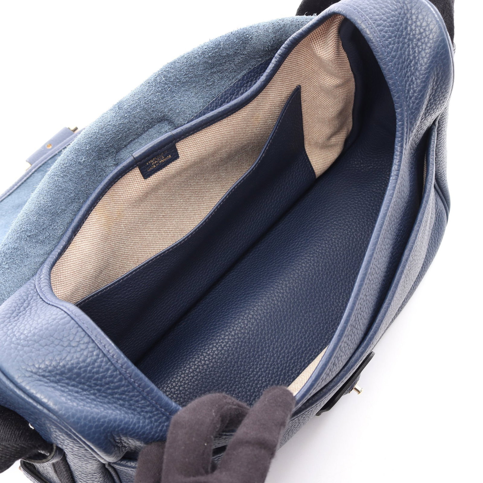 Hermes Boulevard Clemence Blue Black - 3
