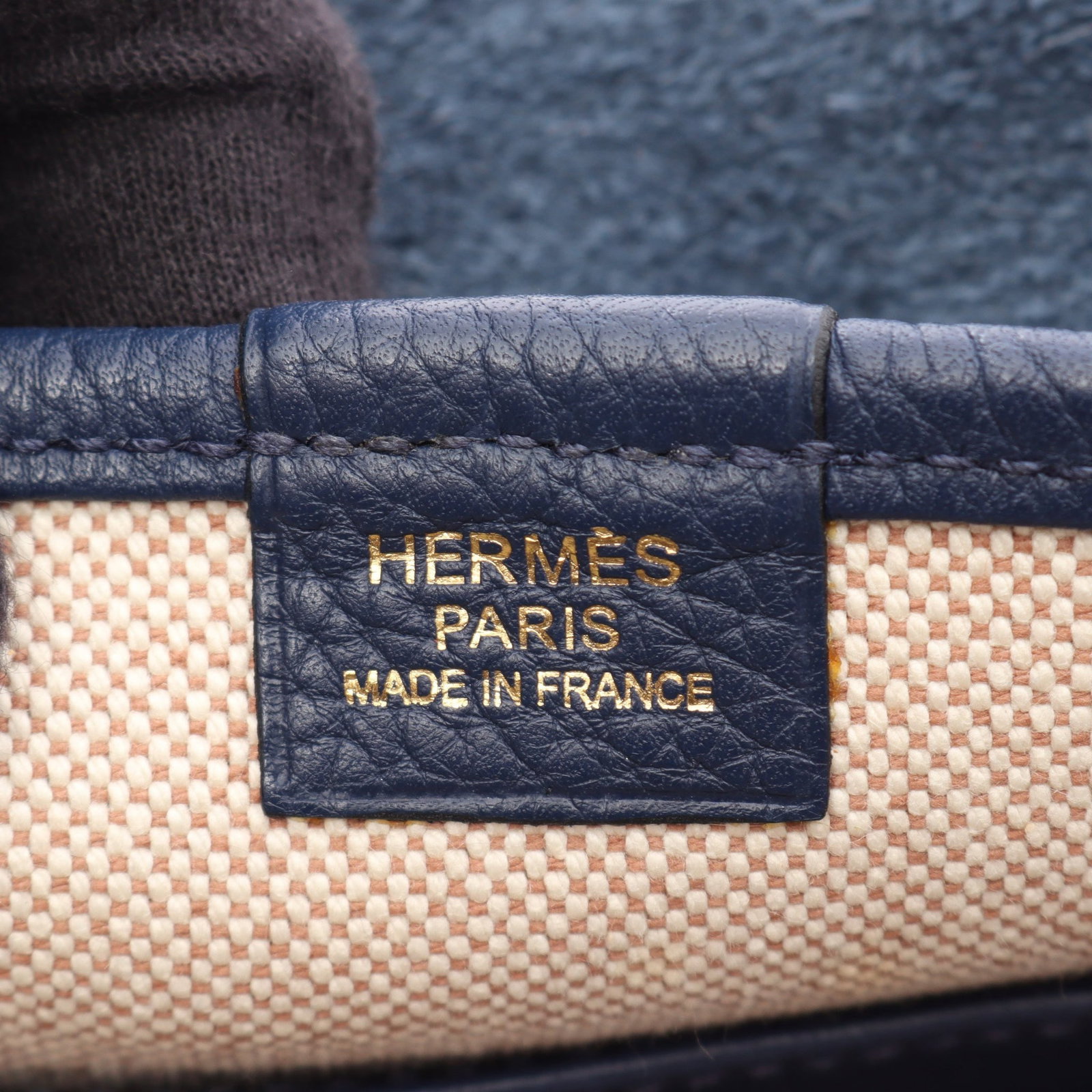 Hermes Boulevard Clemence Blue Black - 4